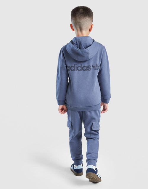 Essential Overhead Hooded Tracksuit Children