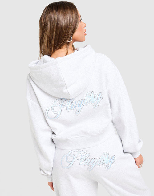 Diamante Full Zip Hoodie