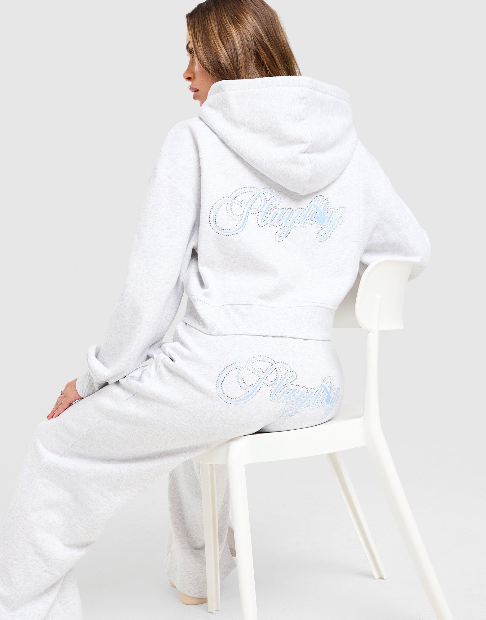 Diamante Wide Leg Joggers