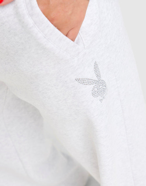 Diamante Wide Leg Joggers