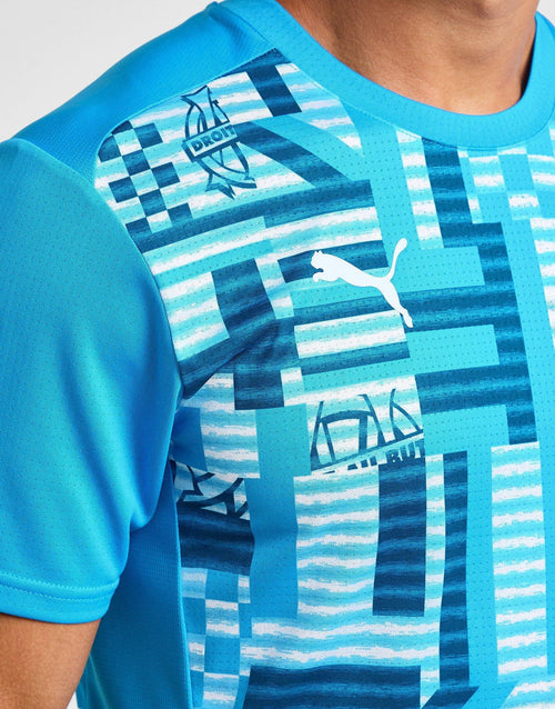 Olympique Marseille Pre Match Shirt