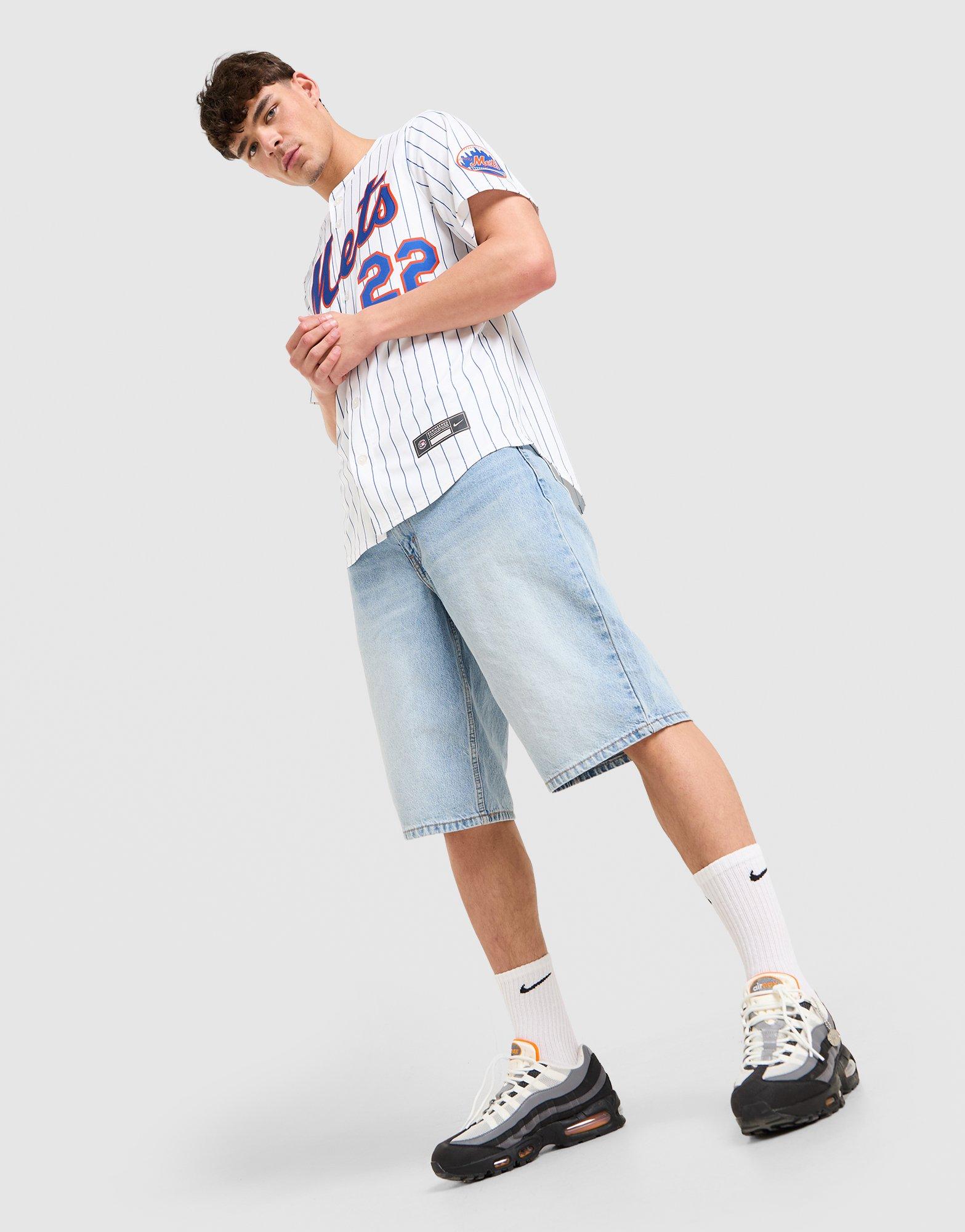 Nike アメリカンリーグ ユニフォーム SOTO 22 Nike Youth New York Mets Team Color Juan Soto #22 Triple