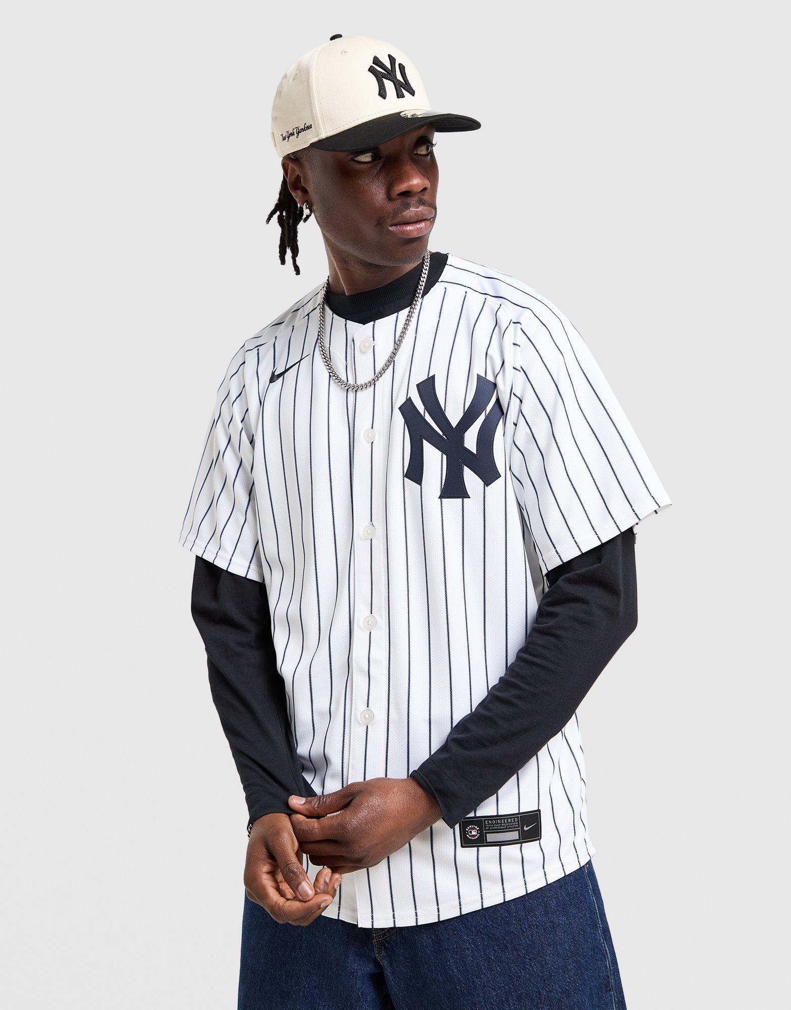 White Nike MLB New York Yankees Judge #99 Home Jersey - JD Sports