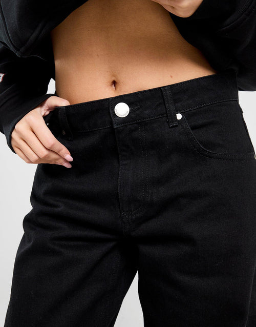 Mid-Rise Barrel Jeans