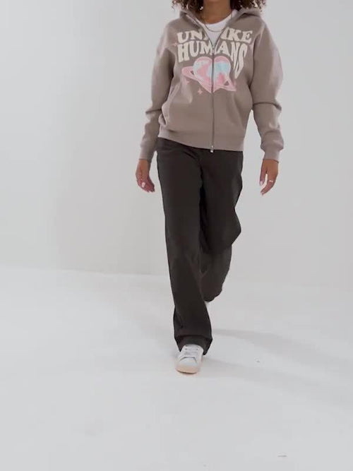 Mid-Rise Loose Jeans