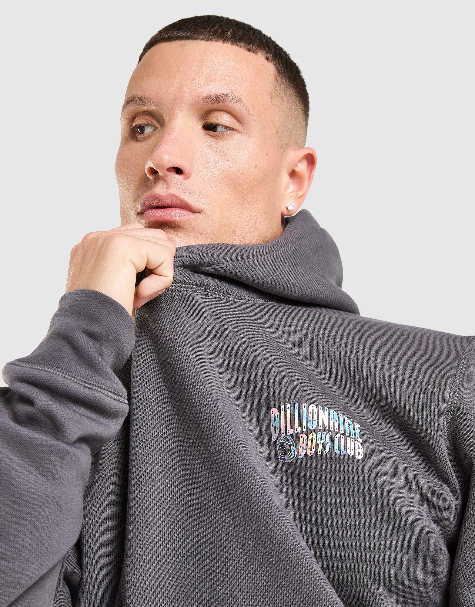 Metallic Back Graphic Hoodie