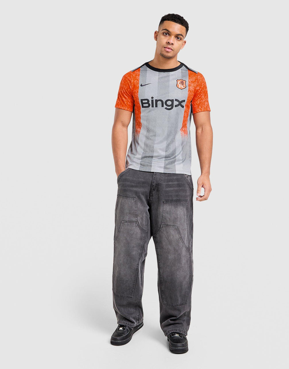 Grey Nike Chelsea FC Pre Match Shirt - JD Sports Malaysia