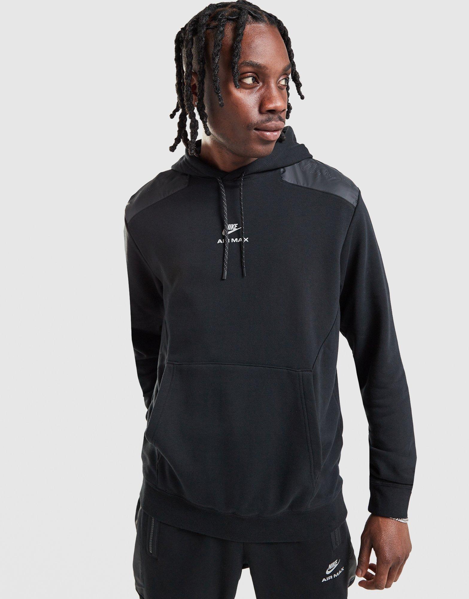 nike air print overhead hoodie