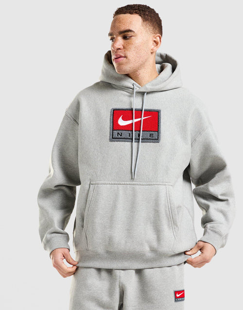 Chenille Logo Solo Swoosh Hoodie