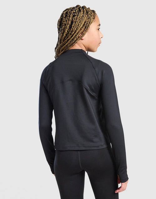Girls' Pro Dri-FIT 1/2 Zip Top Junior