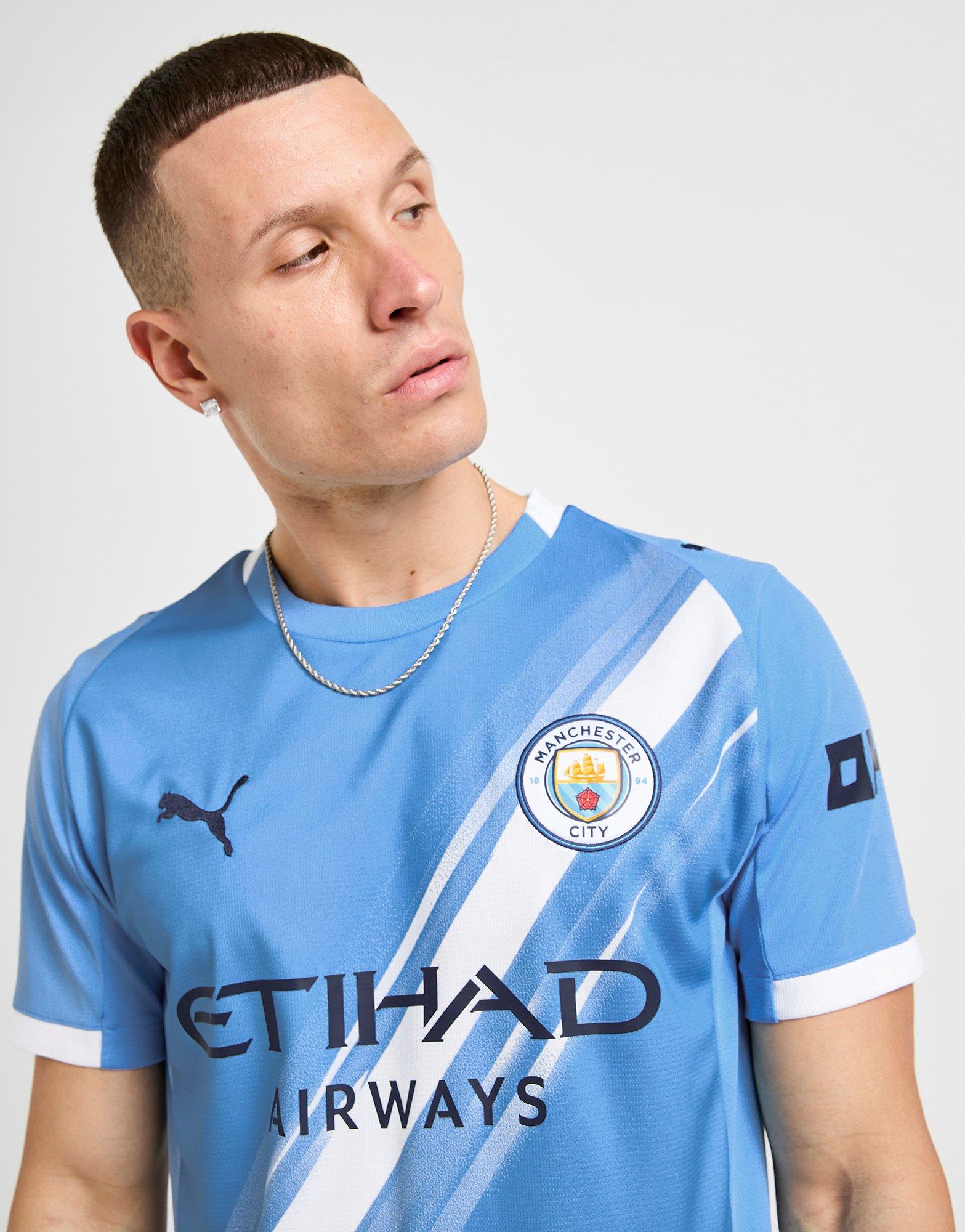 Blue Puma Manchester City 25/26 Home Jersey - JD Sports Malaysia