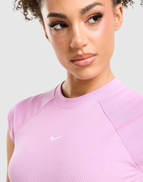 Chill Knit Ribbed T-Shirt