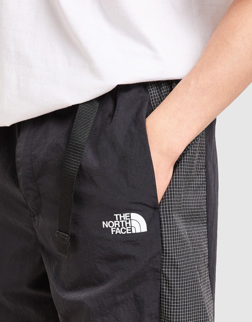 Grid Reflective Belt Shorts