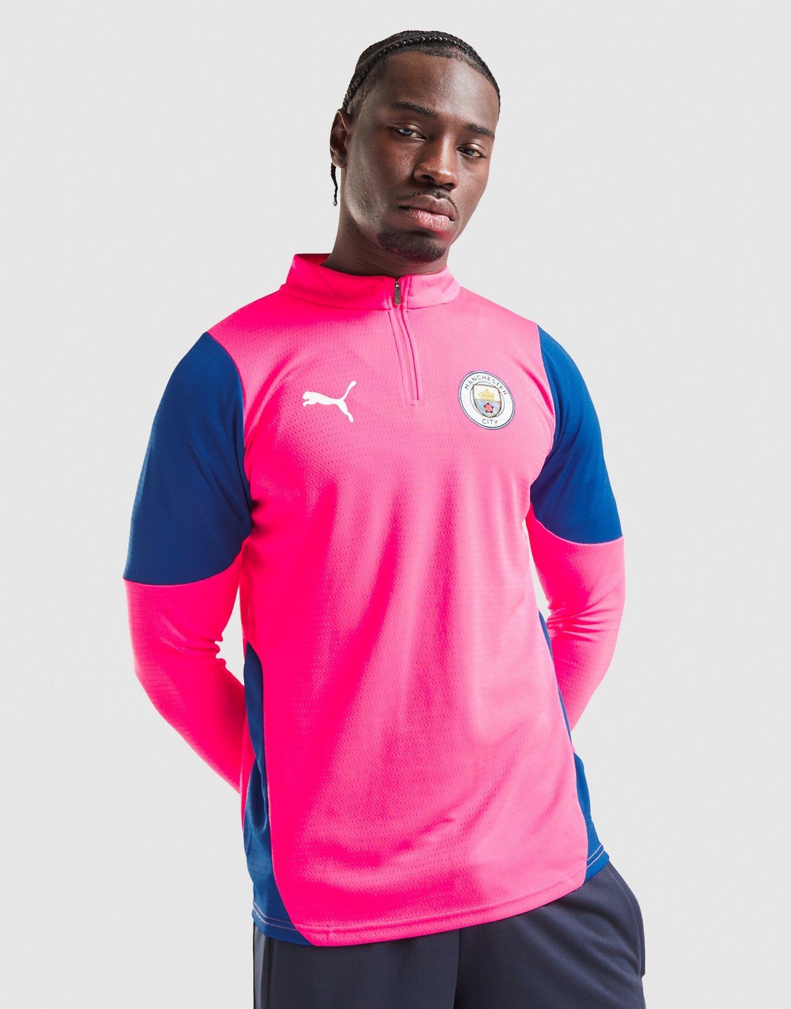 ウェア Manchester City 01/02  #2 PEARCE Pink Puma Manchester City FC Training 1/4 Zip Top - JD Sports Malaysia