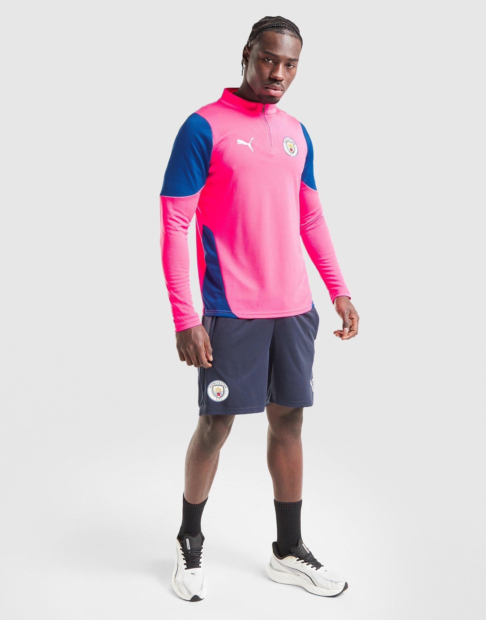 Pink Puma Manchester City FC Training 1/4 Zip Top - JD Sports Malaysia