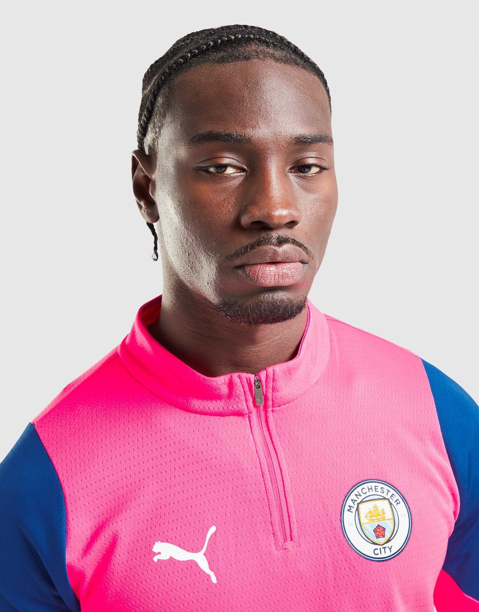 Pink Puma Manchester City FC Training 1/4 Zip Top - JD Sports Malaysia