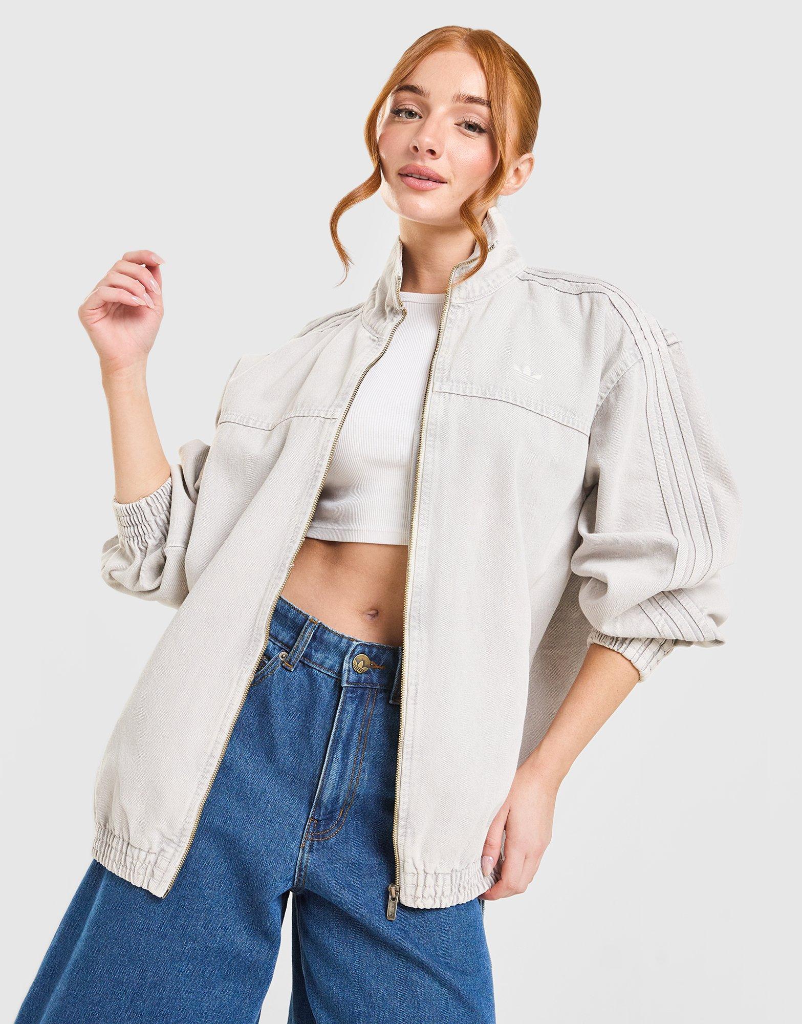 Oversized Denim Firebird Track Top