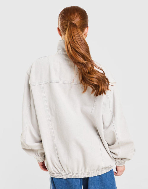 Oversized Denim Firebird Track Top