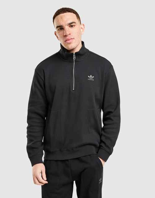 Waffle 1/4 Zip Sweatshirt