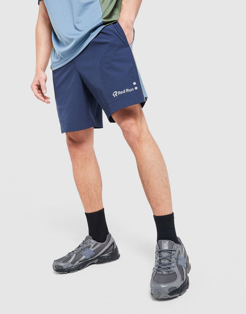 Midnight Moss Panelled Sports Shorts