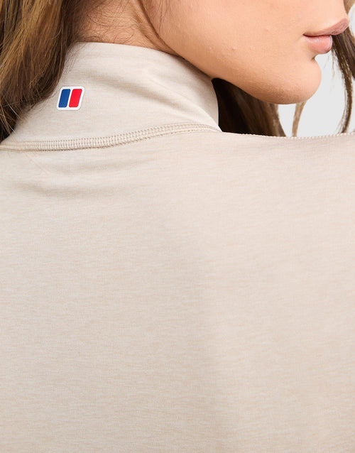 Tech Marl 1/4 Zip Top