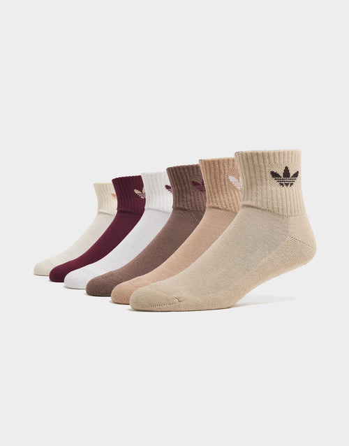 6-Pack Quarter Socks