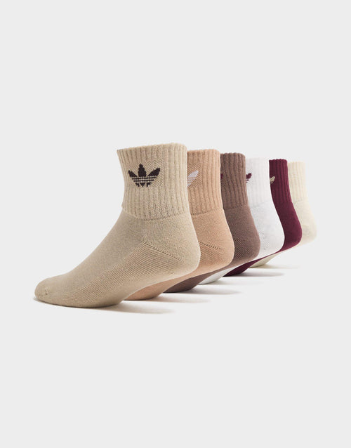 6-Pack Quarter Socks