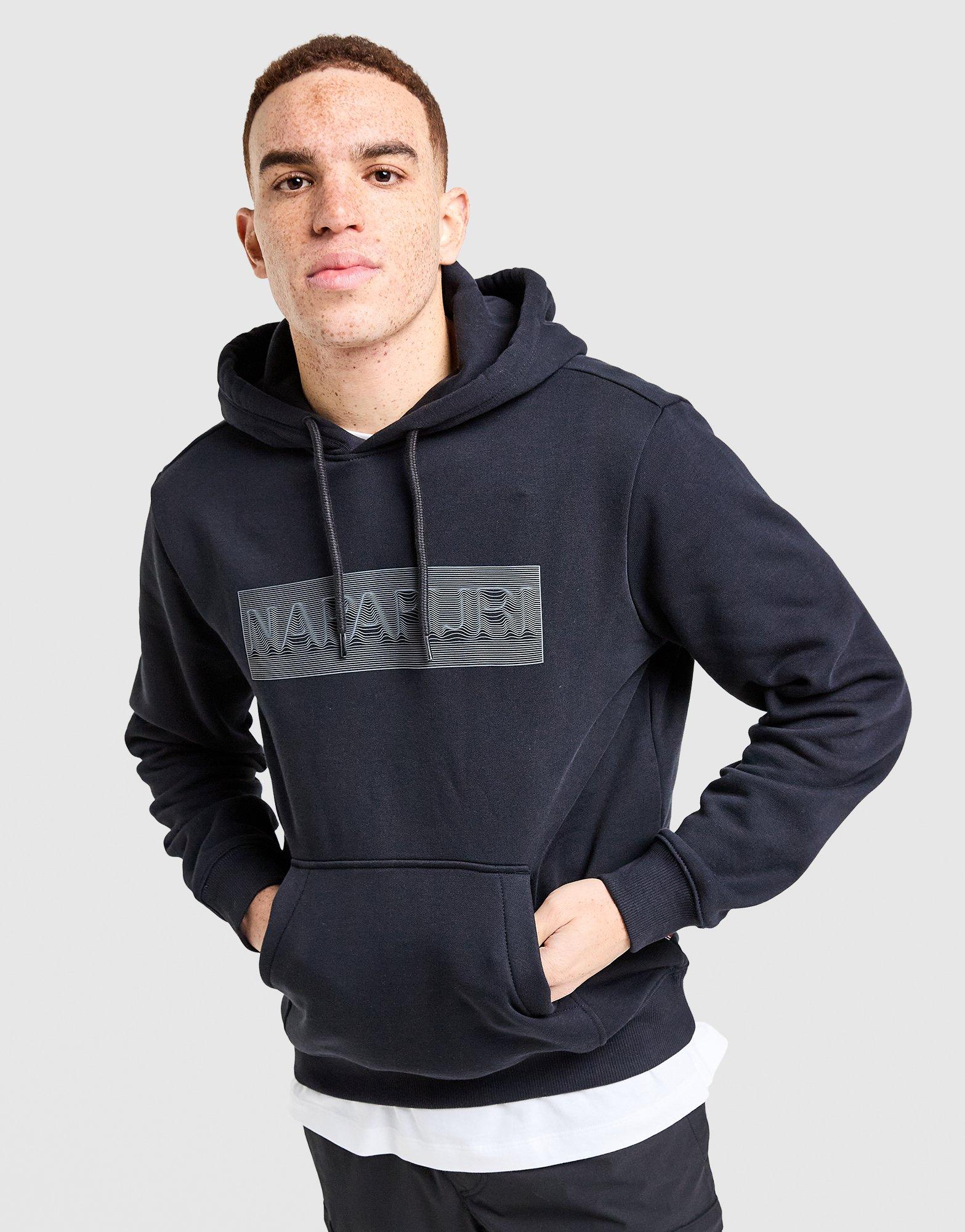 Box Wave Graphic Hoodie