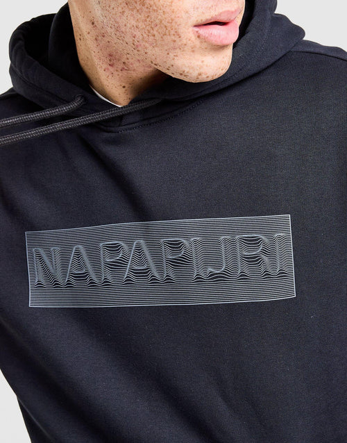 Box Wave Graphic Hoodie