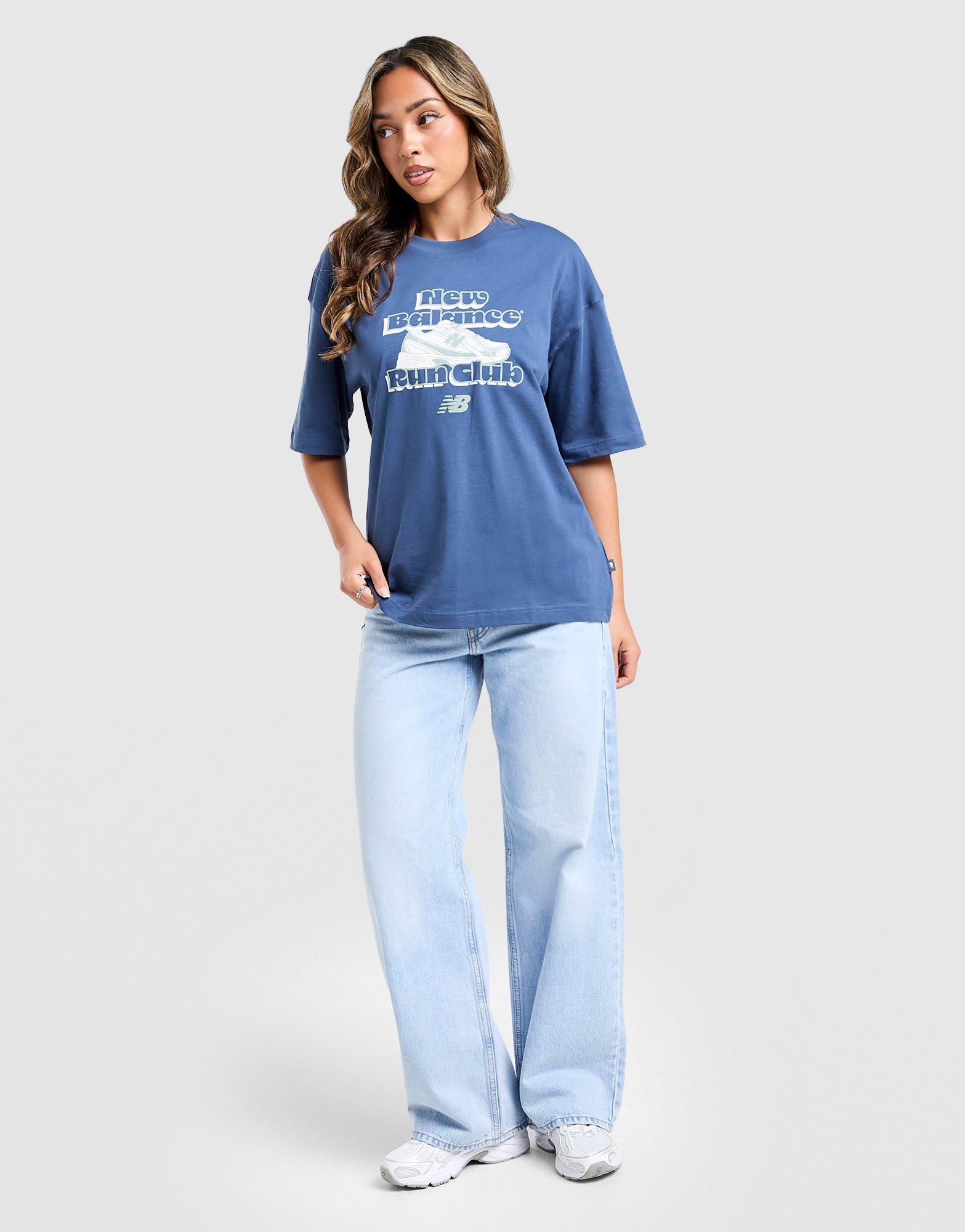 BOYFRIEND　Tシャツ Blue New Balance 740 Boyfriend T-Shirt - JD Sports Malaysia