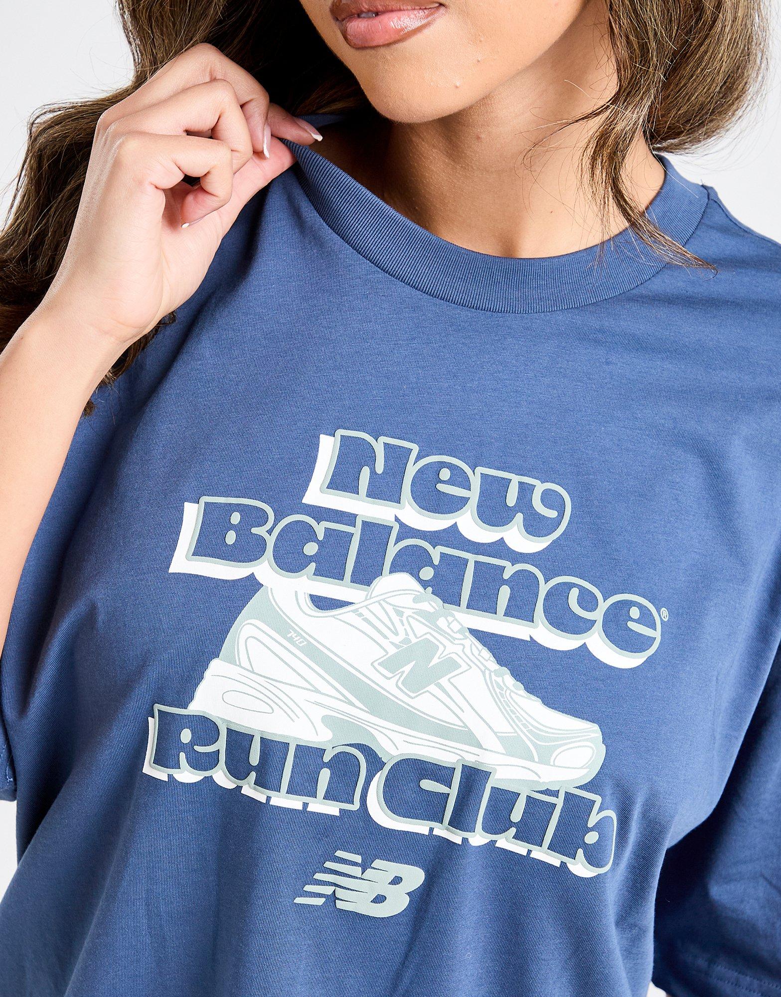 Blue New Balance 740 Boyfriend T-Shirt - JD Sports Malaysia