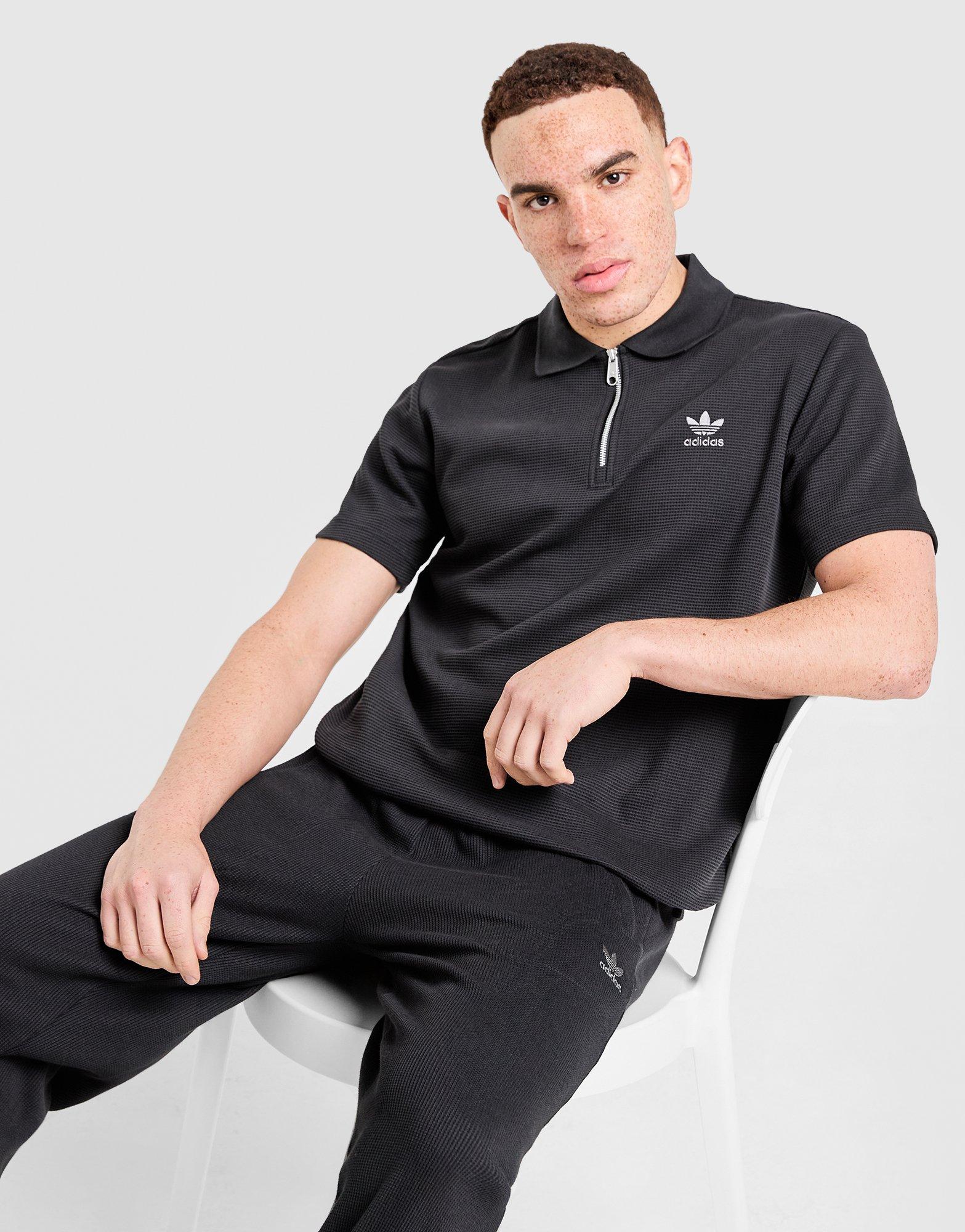 Waffle Polo Shirt