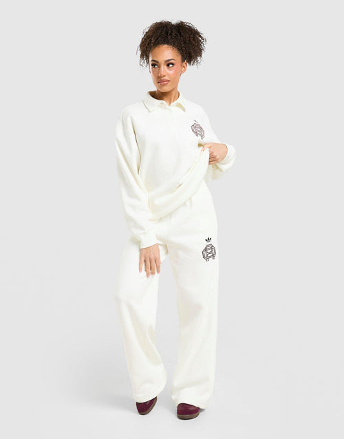 Emblem Wide Leg Joggers