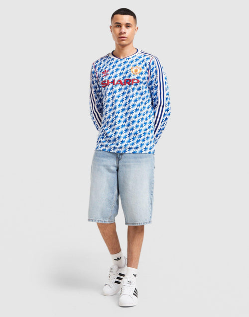 Manchester United FC '90-92 Long Sleeve Away Shirt