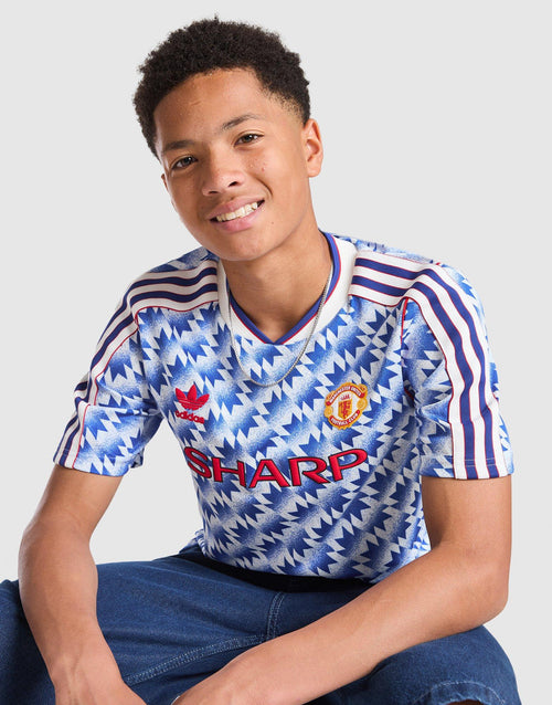 Manchester United FC 1990-92 Away Shirt Junior