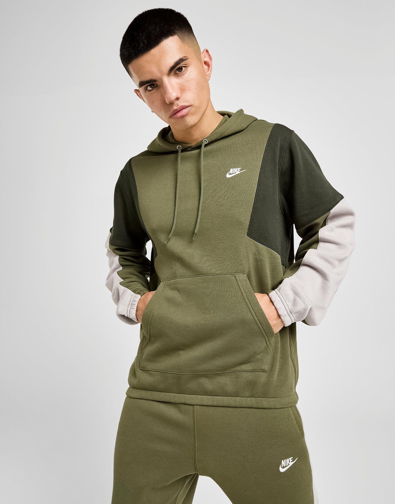 colorblock hoodie nike