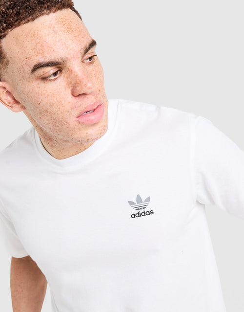 Multi Colour Contrast Logo T-Shirt