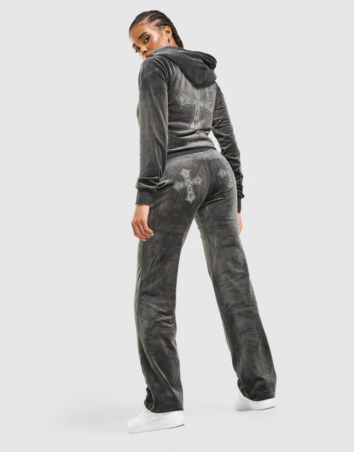 Cross Wash Velour Track Pants