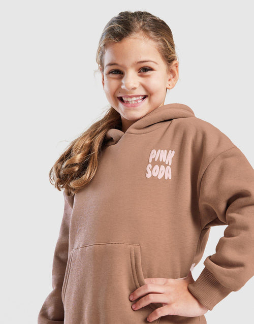 Girls' Mix Hoodie Tracksuit Children