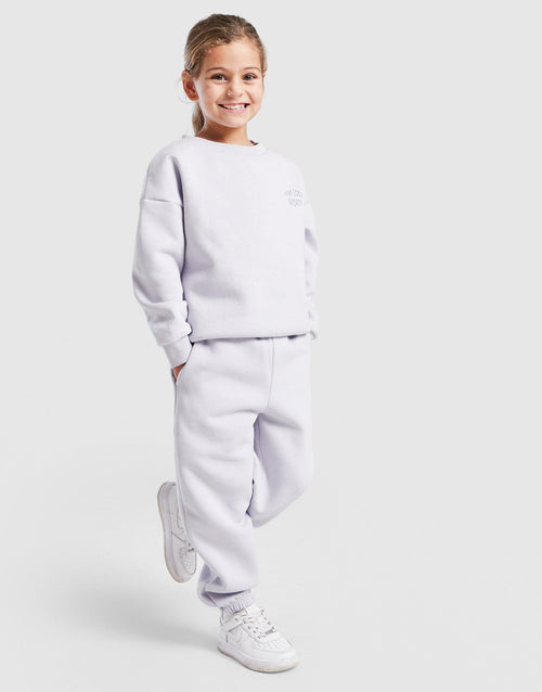 Girls' Scribble Crew Tracksuit Children