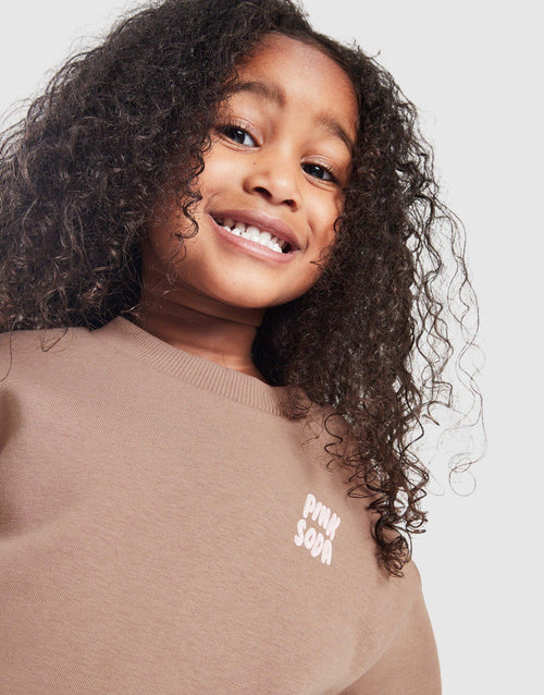Girls' Mix Crew Tracksuit Infant