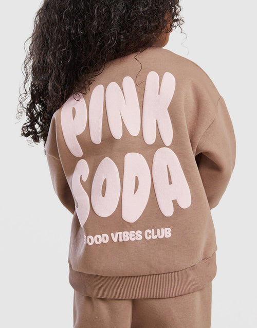 Girls' Mix Crew Tracksuit Infant