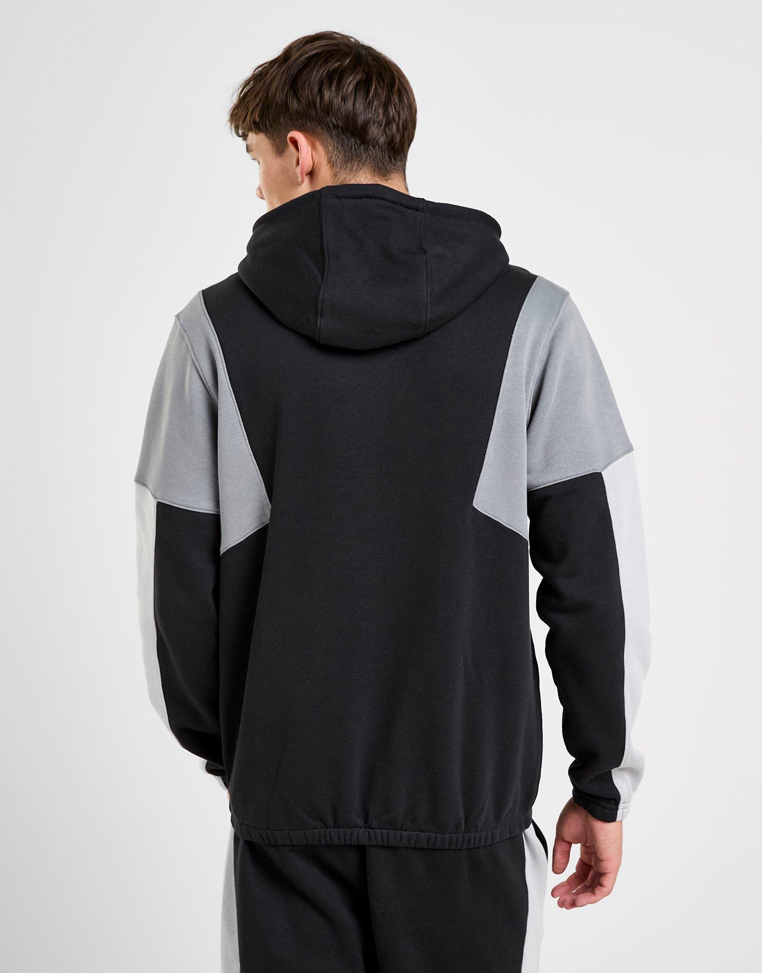 nike sportswear panel block hoodie