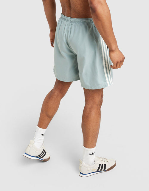 3-Stripes 8" Swim Shorts