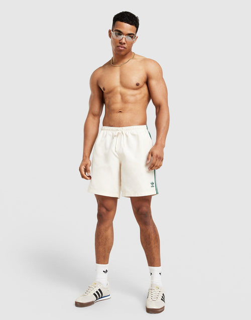 3-Stripes 8" Swim Shorts