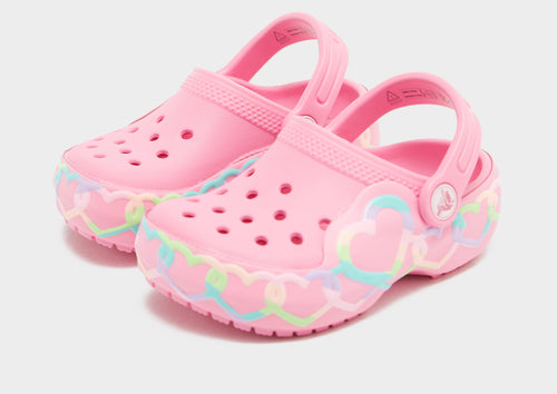 Classic Clog Heart Lights Infant's