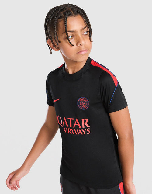 Paris Saint Germain Strike Shirt Junior