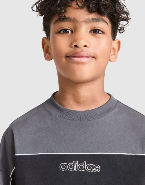 Linear T-Shirt/Shorts Set Junior's