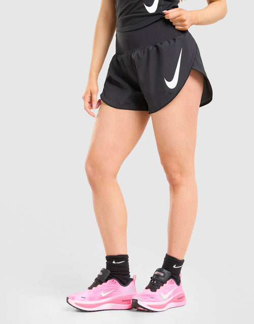 Running Tempo Flow Mid-Rise Shorts