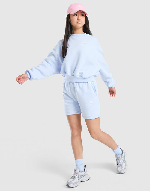 Girls' Dual Tone Crew Sweatshirt Junior